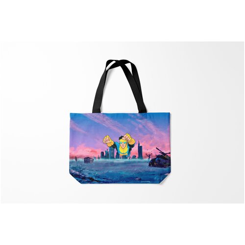 фото Сумка-шоппер / 46х35 см / сериалы / разное марк грэйсон неуязвимый burnettie