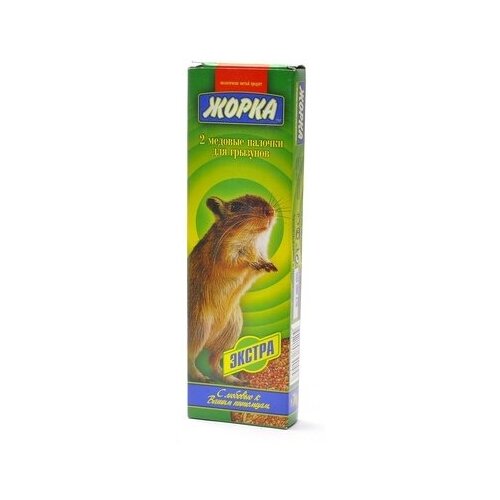 Жорка 2шт. Палочки для грызунов Экстра, 0,07 кг (34 шт)