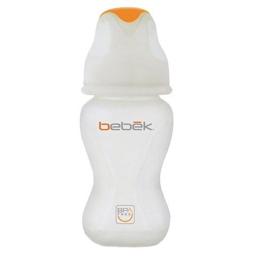 Bebek Бутылочка полипропиленовая Next, 250 мл, белый