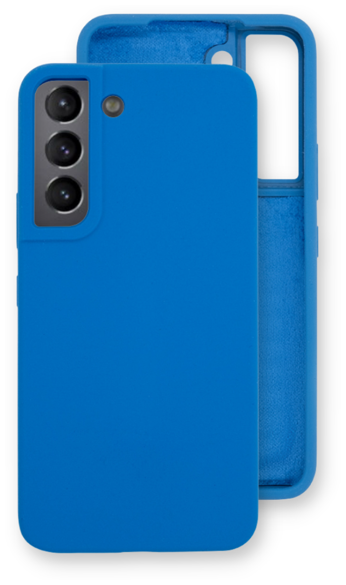 Чехол Silicone Cover для Samsung Galaxy S22 / Накладка / Бампер на Самсунг С22/ №49