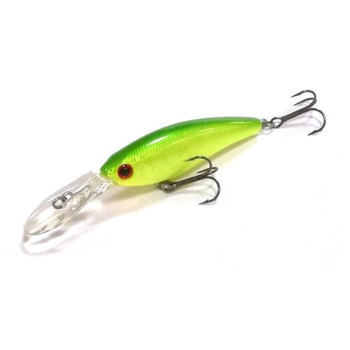 Воблер для рыбалки Daiwa Steez Shad 60 SP-MR / Akabane Lime (07430073) - дайва