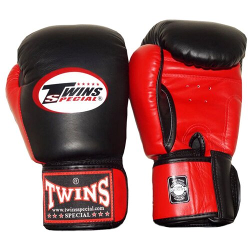 фото Twins перчатки боксерские twins bgvl3-3t черно-красно-белые