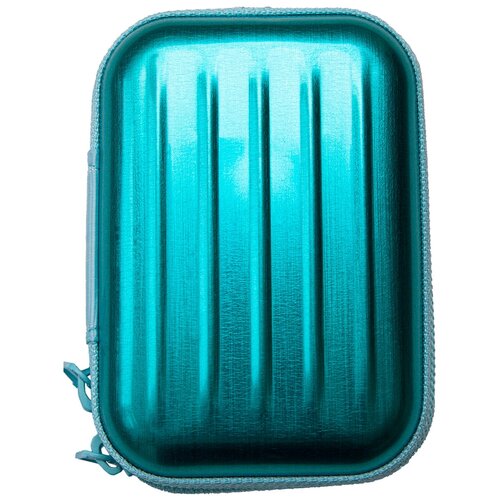 фото Органайзер для сумки на молнии, 7х10 см, ремешок на запястье, бирюзовый funchiler