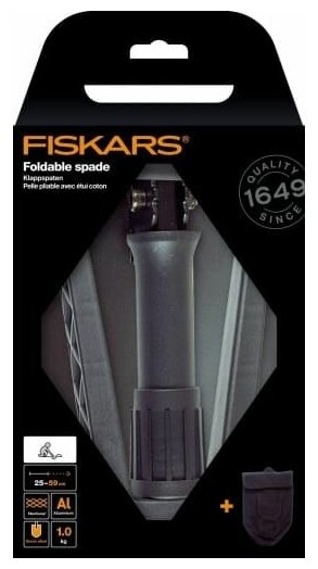 Лопата складная FISKARS в чехле (131320/1000621) - фотография № 14