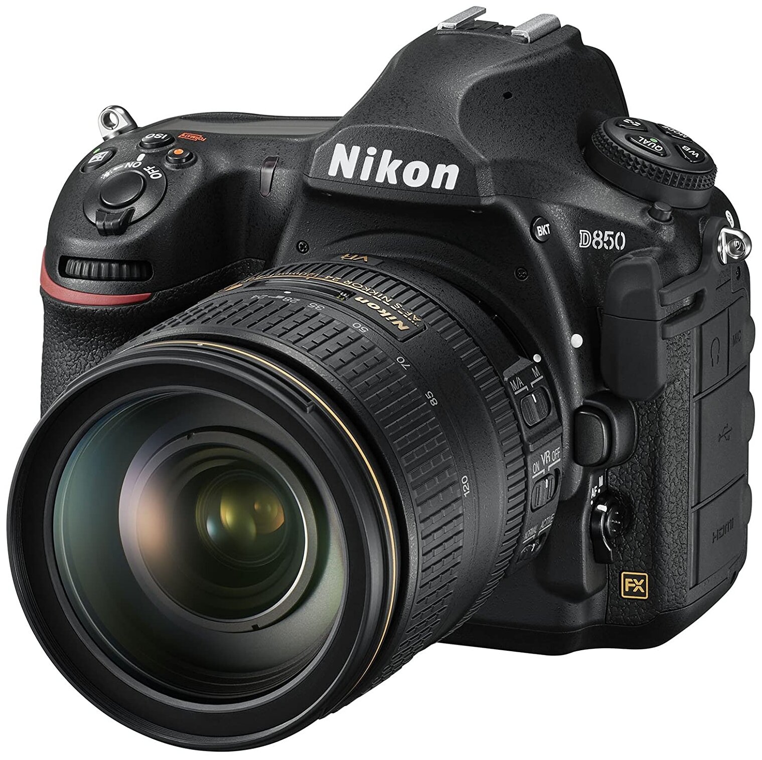 Фотоаппарат Nikon D850 Kit AF-S NIKKOR 24-120mm f/4G ED VR, черный