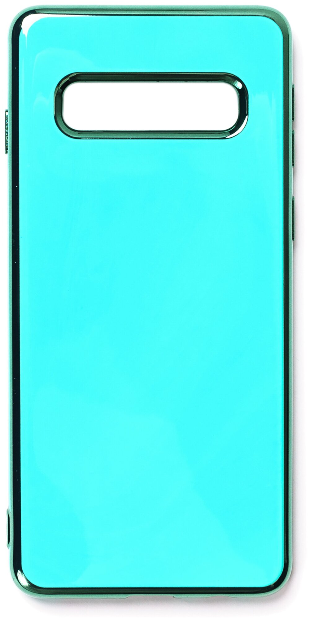 Чехол для Samsung S10 - Бирюзовый
