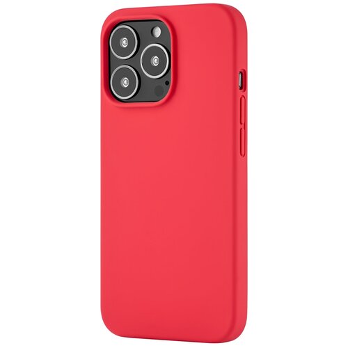 фото Чехол ubear touch case (liquid silicone) для iphone 13 pro, красный