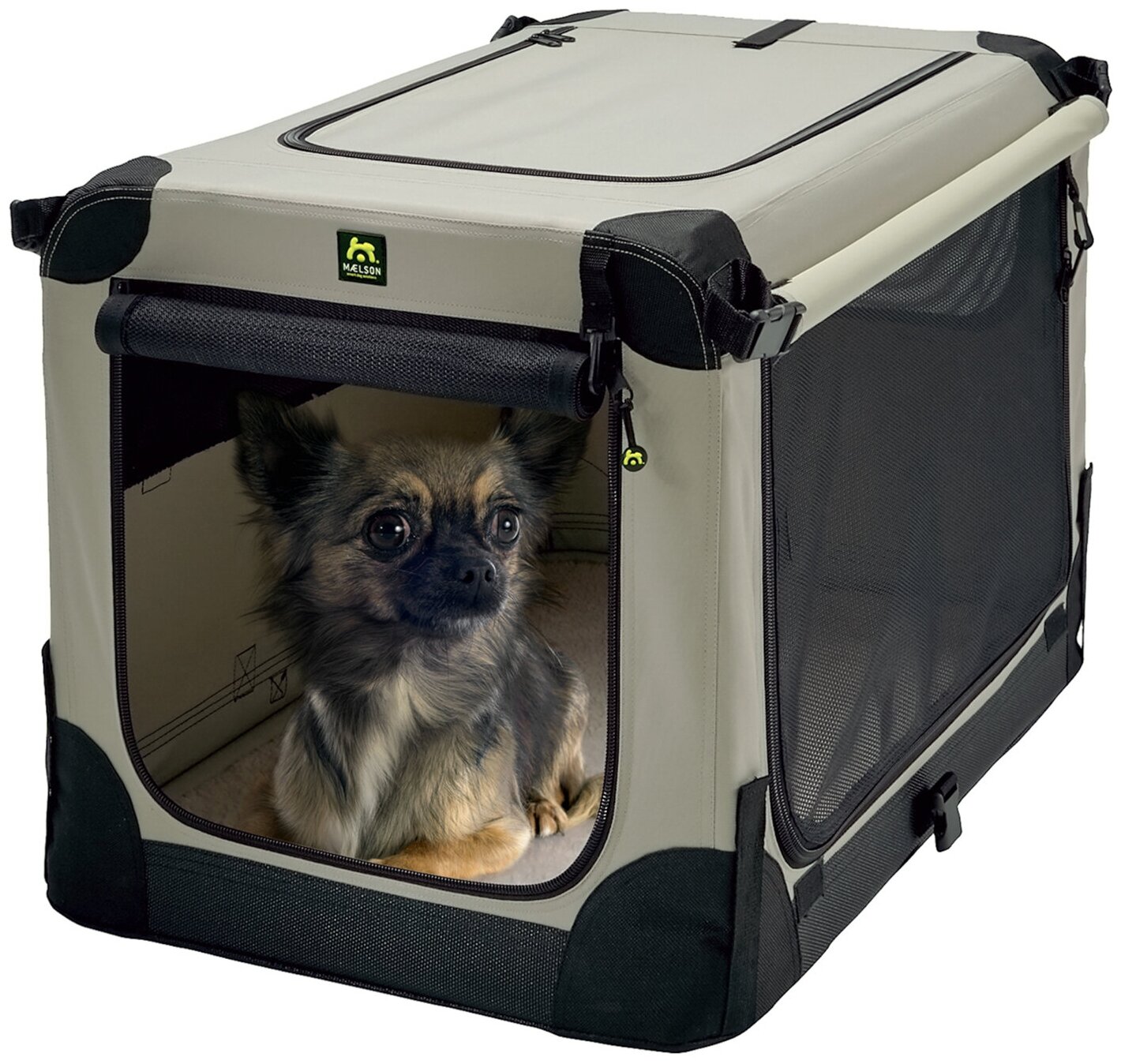 Переноска для животных Maelson Soft Kennel, размер 1, размер 52x33x33см. - фотография № 4