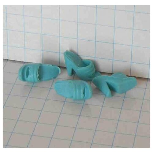 фото Обувь для кукол барби, туфельки - ds10 (голубые) dolltoys