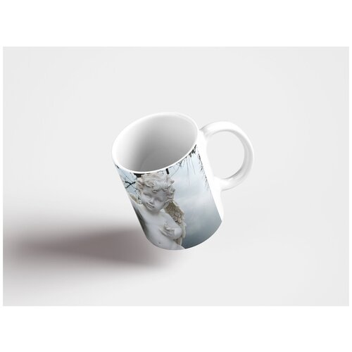 фото Кружка "ангел, фигура ангела, символ 320 мл. белая" lotsprints