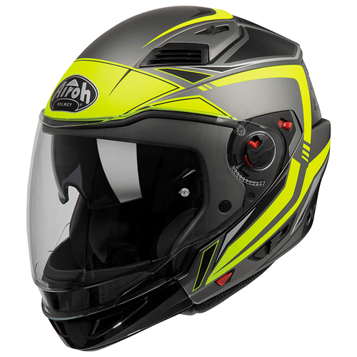 фото Airoh шлем трансформер executive line yellow matt airoh helmet