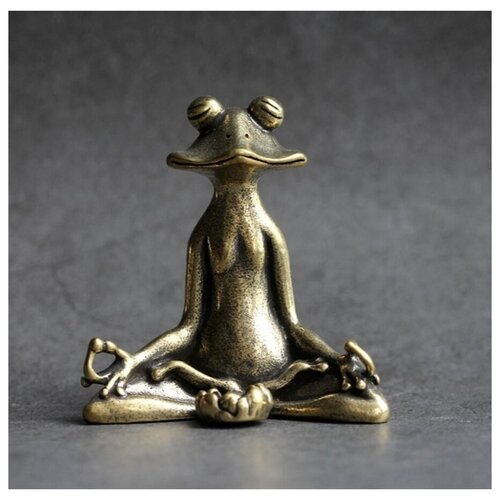 Статуэтка Медитирующая лягушка Фэншуй