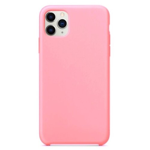 фото Чехол-накладка для iphone 11 pro max silicone case nl розовый (6)