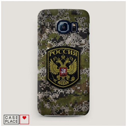 фото Чехол пластиковый samsung galaxy s7 edge камуфляж 5 case place