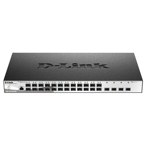 D-Link DGS-1210-28XSMEB1A Управляемый коммутатор 2 уровня с 24 портами 1001000Base-X SFP и 4 портами 10GBase-X SFP 4532100₽