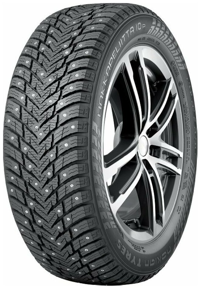 Nokian Tyres Hakkapeliitta 10p SUV Зима Шипованные 275/45 R21 110T [TL, XL]