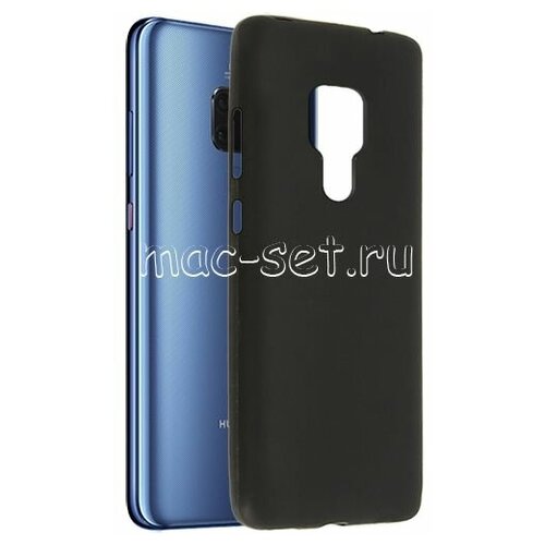 Чехол-накладка для Huawei Mate 20 силиконовая черная 1.2 мм