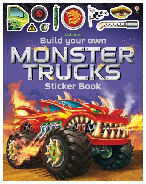 Build Your Own Monster Trucks Sticker Book