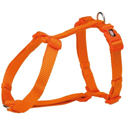 Шлейка Premium H-harness, L: 60–87 см, 25 мм, цвет: папайя шлейка premium h harness размер l xl 75 120 см папайя