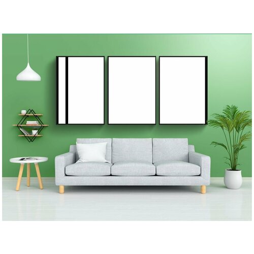 фото Набор модулных постеров для интерьера "бензольное кольцо, бензол, ароматические соединения" 60x90 см. в тубусе, без рамки lotsprints