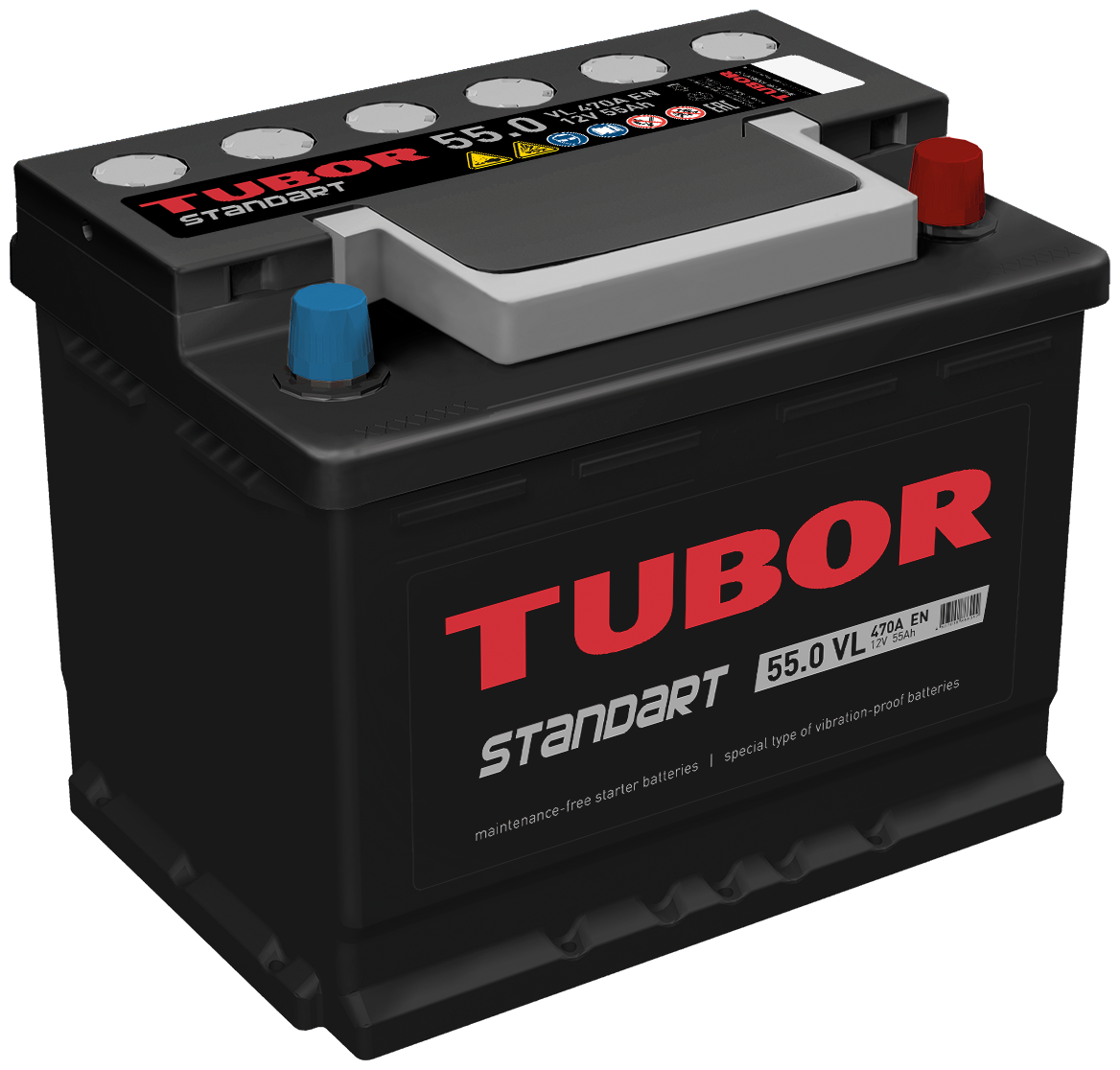 TUBOR 4607008886085 аккумуляторная батарея