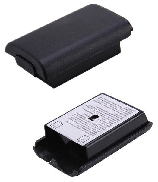Крышка батарейного отсека для контроллера XBOX 360, черный