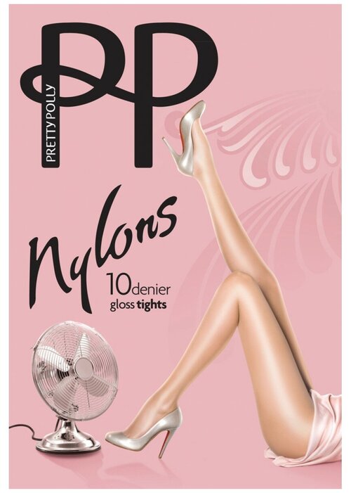 Колготки  Pretty Polly, коричневый, золотой