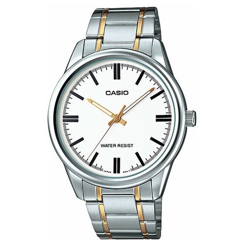 Наручные часы CASIO Collection Men MTP-V005SG-7AUDF, золотой, белый