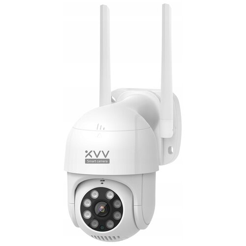 Камера видеонаблюдения Xiaovv Outdoor Camera 2K, XVV-3630S-P1 CN белый wi fi камера xiaomi xiaovv smart ptz camera xvv 3620s q1