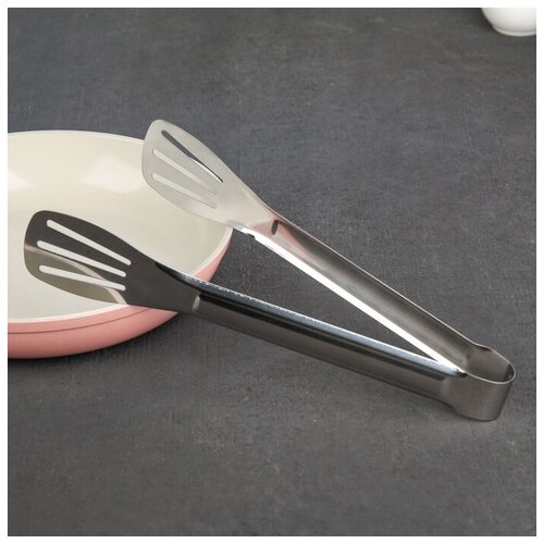 Щипцы кухонные Лопатка 304 сталь 24 см 439₽