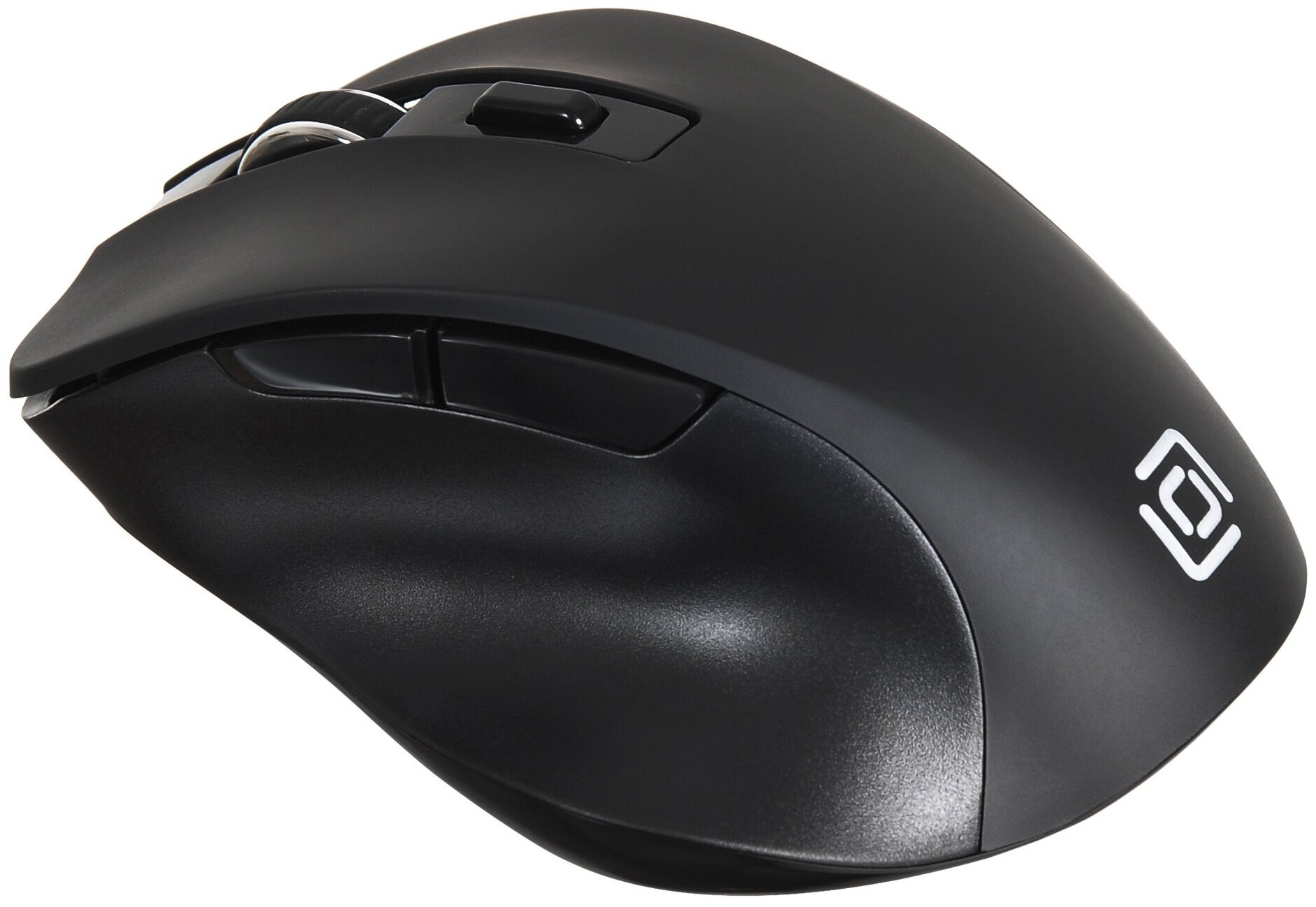 Мышь OKLICK 537MW черный оптическая 1600dpi беспроводная USB 6but