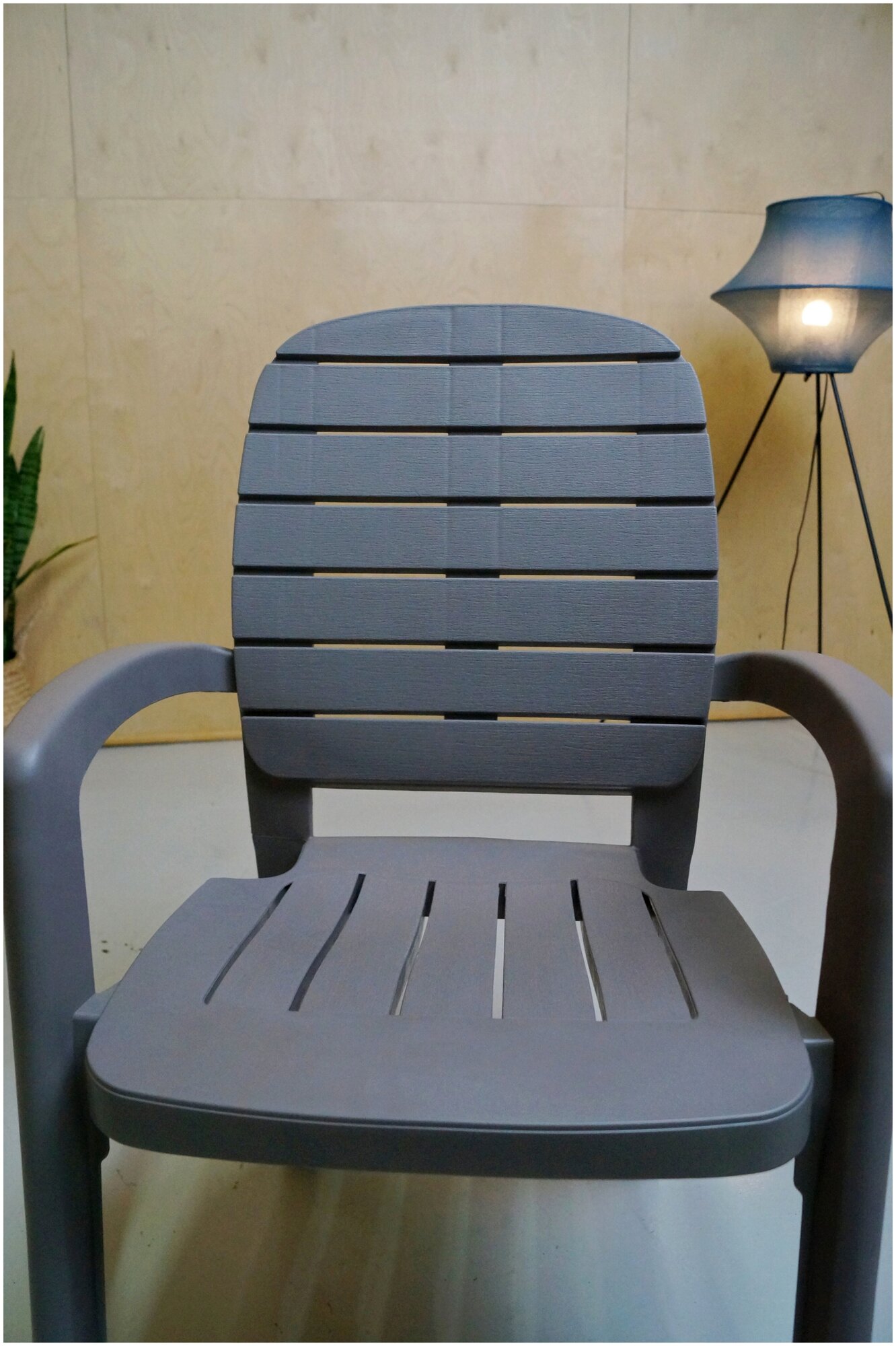 Пластиковое кресло Прованс, Мокко, 2 шт - фотография № 8