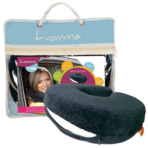 фото Lum f-508 подушка для путешествий с эффектом памяти "экотен" со-12 (7/10 48*30) luomma