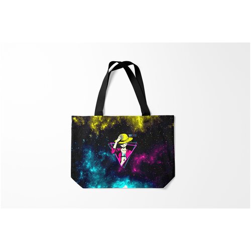 фото Сумка-шоппер / 46х35 см / аниме / one piece космический луффи burnettie