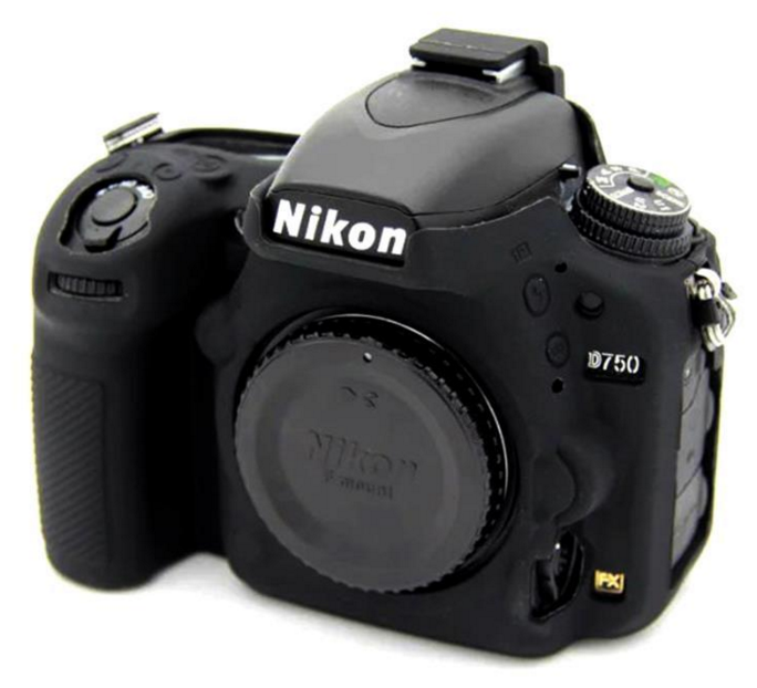 Защитный силиконовый чехол MyPads для фотоаппарата Nikon D7000 ультра-тонкая полимерная из мягкого качественного силикона черный