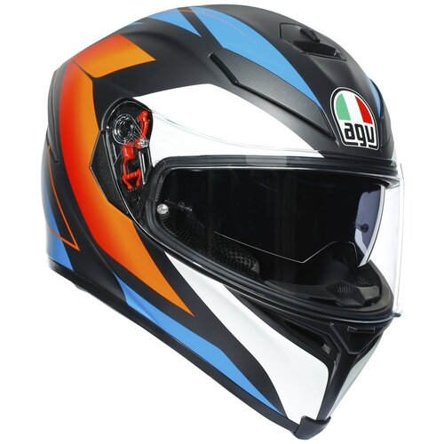 фото Шлем agv k-5 s multi - core matt black/blue/orange agv 210041a2my002