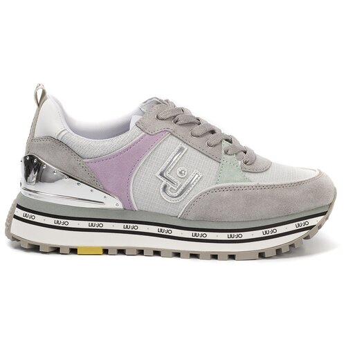фото Кроссовки женские liu·jo liu jo maxi wonder 20 ba2055px139s1038 цвет: серый размер: 37