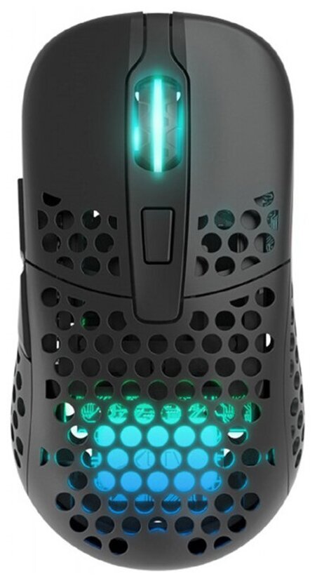 Мышь беспроводная Xtrfy M42 RGB Wireless 19000 dpi WirelessUSB 500 мАч M42W-RGB-BLACK Черный