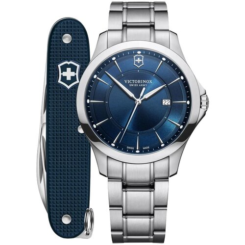 Наручные часы VICTORINOX Alliance 241910.1, синий, серебряный