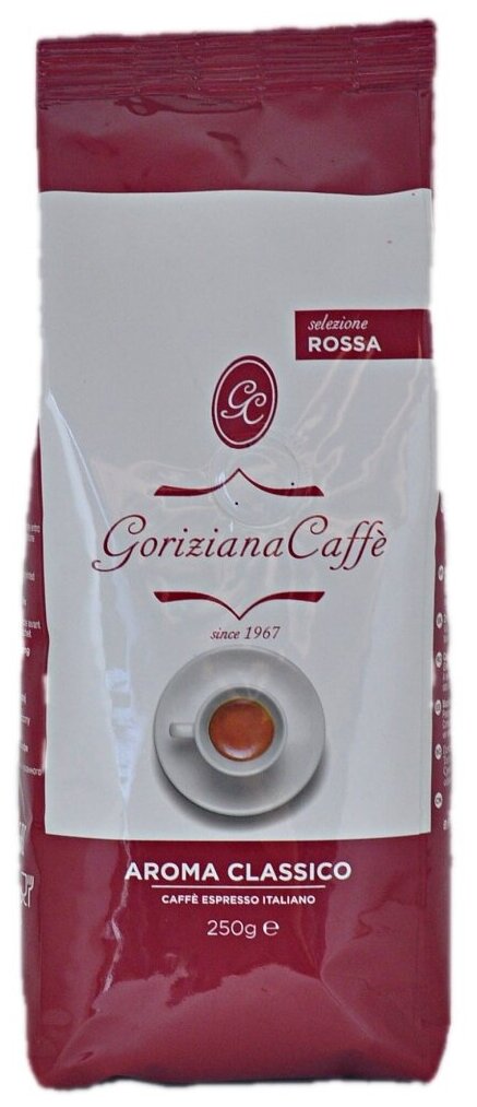 Кофе в зернах Goriziana Caffe Aroma Classico, Италия, 250г - фотография № 1