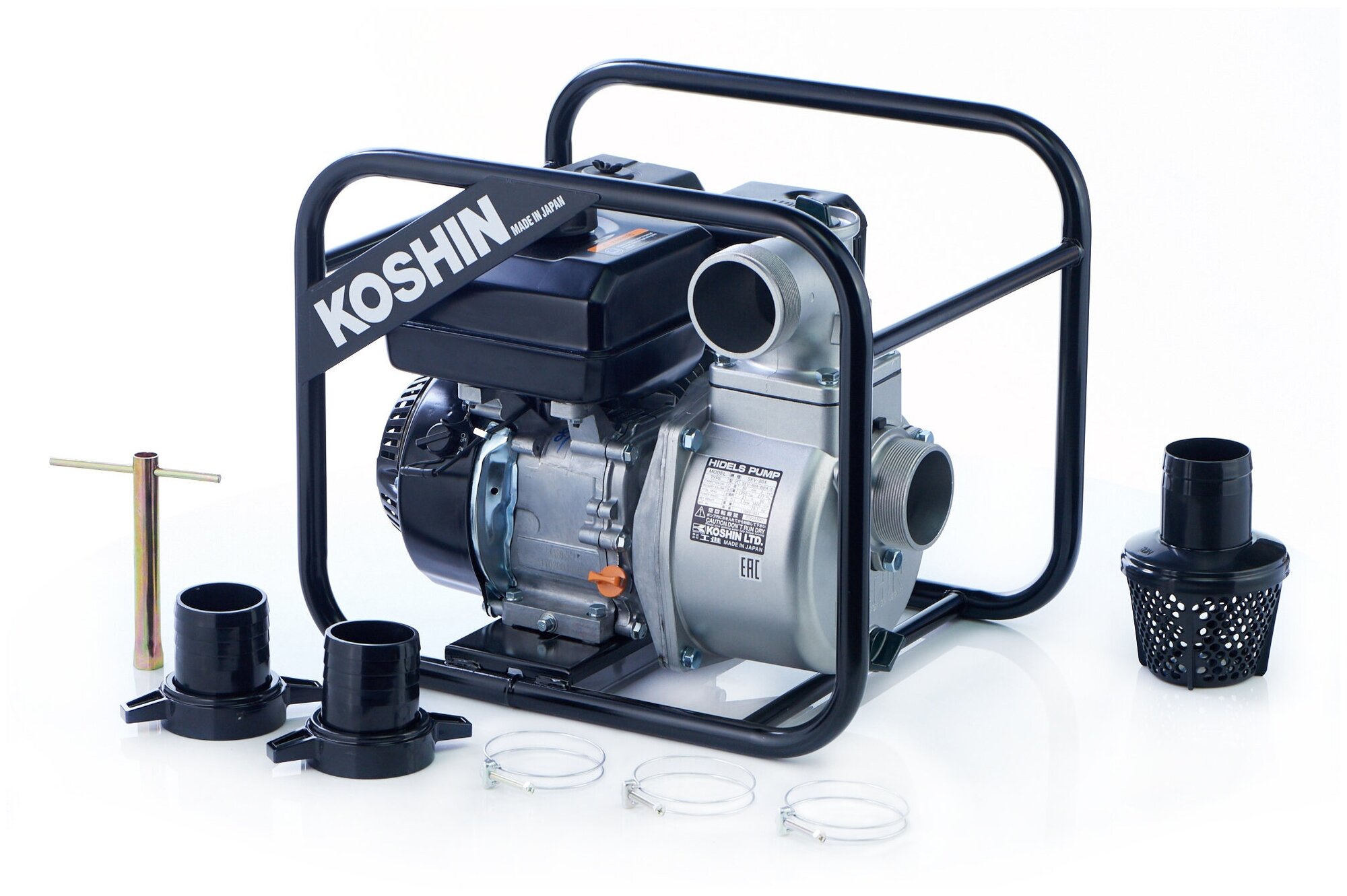 Мотопомпа для слабозагрязненной воды Koshin SEV-80X 00513175 - фотография № 1