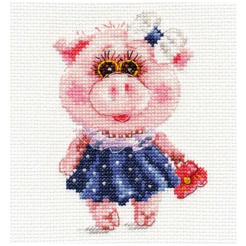 Набор для вышивания Алиса 0-183 Свинка Тося