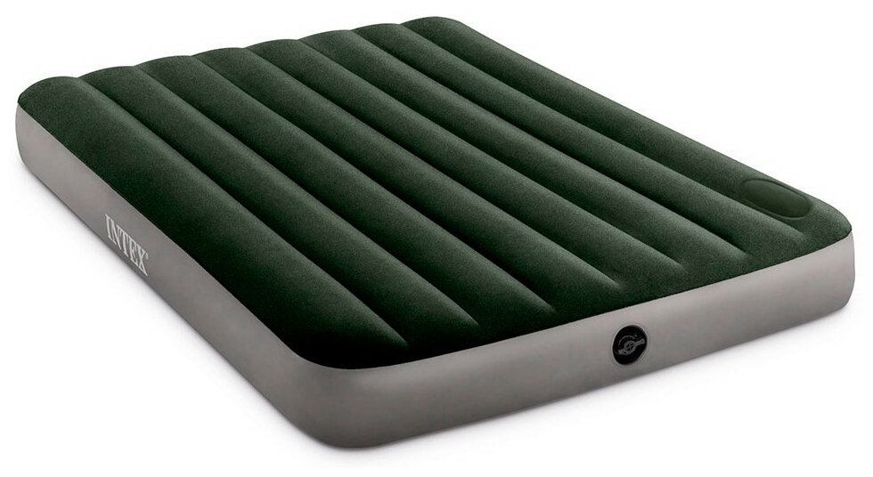 Надувной матрас Intex Full Dura-Beam Downy Airbed with Built-in Foot Pump (64762)