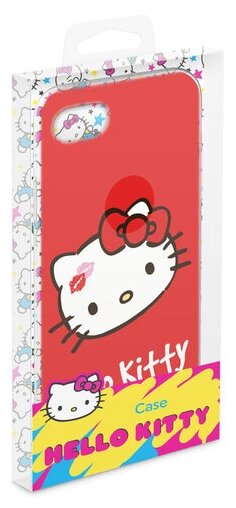Deppa Чехол TPU для Apple iPhone 7/8, прозрачный, Hello Kitty 3
