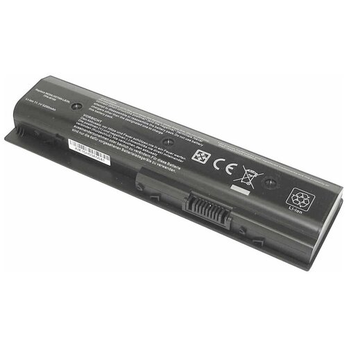 Аккумуляторная батарея iQZiP для ноутбука HP DV6-7000 DV6-8000 (HSTNN-LB3N) 5200mAh OEM черная усиленный аккумулятор для hp mo06 mo09 tpn w108 tpn w109