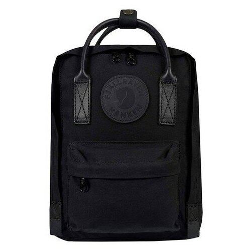 фото Рюкзак fjallraven kanken №2 mini black edition, черный, 20х13х29 см, 7 л