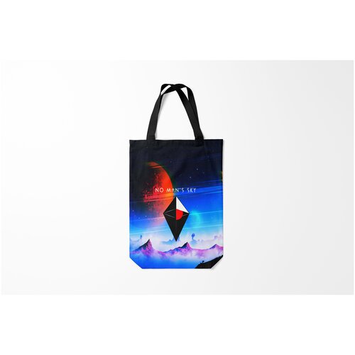 фото Сумка-шоппер / геймерам / no mans sky/ 31х42 см burnettie