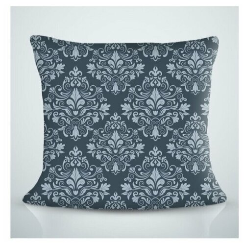 фото Подушка декоративная сирень 18524, 40*40 см.