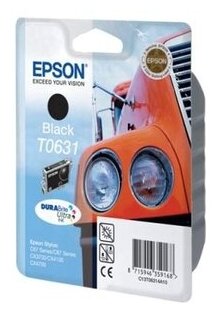 Картридж Epson T0631 Black черный C13T06314A10