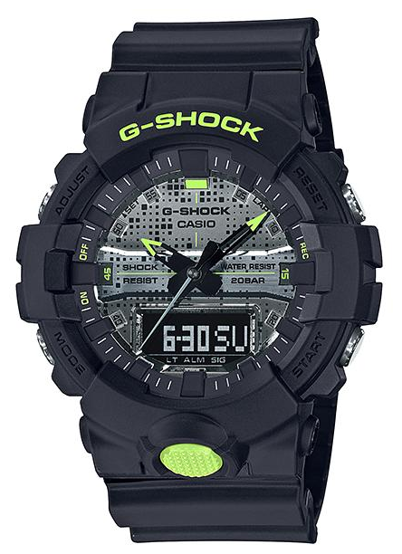 Наручные часы CASIO G-Shock Японские наручные часы Casio G- SHOCK GA-800DC-1A, черный